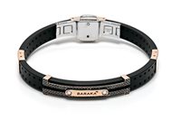 Bracciale Baraka Uomo Explore in Gomma Diamante Black 0.58 Ct BR214421ROBN070068 - BR214421ROBN070068
